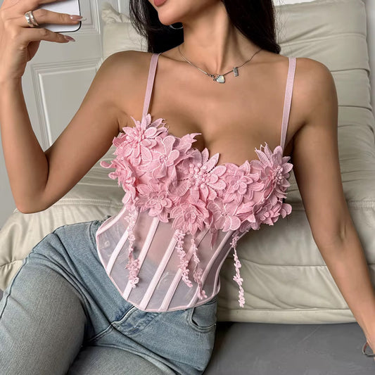 Floral Corset Top