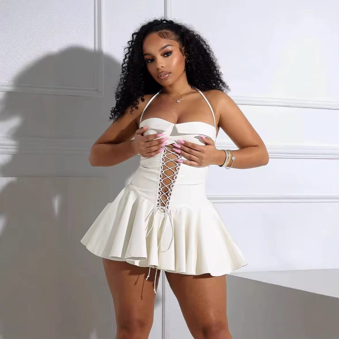 Midnight Temptation Mini Dress