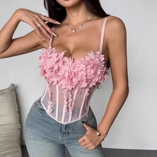 Floral Corset Top
