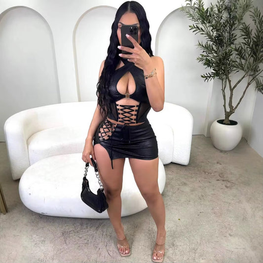 Snatched & Strapped Dress