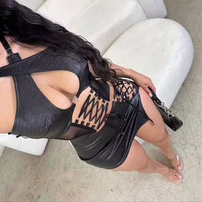 Snatched & Strapped Dress